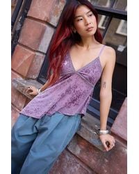Kimchi Blue - Estelle Asymmetric Longline Cami - Lyst