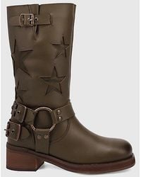 Dingo - Blacklist Star Leather Boot - Lyst