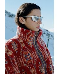 Urban Outfitters - Nikko Metal Shield Sunglasses - Lyst