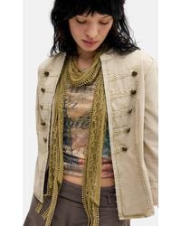 Urban Outfitters - Uo Lace Tassle Skinny Scarf - Lyst