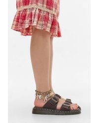 Dr. Martens - Brown Josef Slide Sandals - Lyst