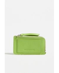 Urban Outfitters - Uo Buff Leather Cardholder - Lyst