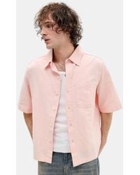 BDG - Solid Dusty Pink Arlo Shirt - Lyst