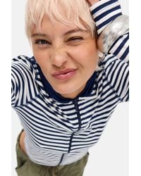BDG - Bekki Long Sleeve Striped Hoodie - Lyst