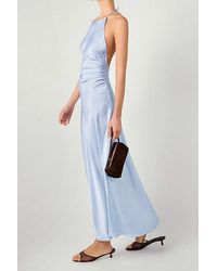 WeWoreWhat - Striped Halter Maxi Dress - Lyst