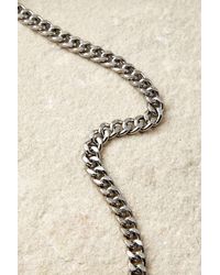 Silence + Noise - Silence + Noise Tarnished Tight Link Chain Necklace - Lyst