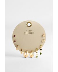 Urban Outfitters - Uo Gemstone Earrings 5-pack - Lyst