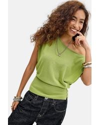 Urban Outfitters - Uo Shay Off-shoulder Button Top - Lyst