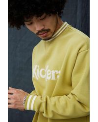 Kickers Uo Exclusive Gold Ringer Crew Neck Sweatshirt - Metallic