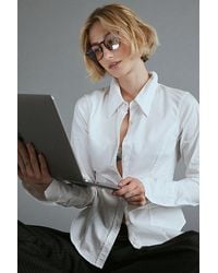 Urban Outfitters - Anna Round Light Glasses - Lyst