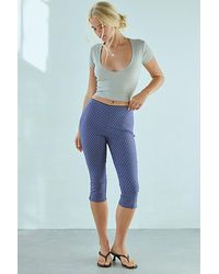 Kimchi Blue - Ellie High Rise Stretch Capri Pant - Lyst