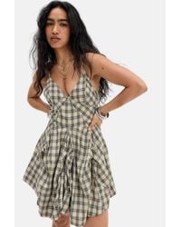 Urban Outfitters - Uo Darcie Hitched Mini Dress - Lyst
