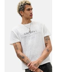 Urban Outfitters - Uo Archive Tokyo Short Sleeve Slub T-shirt - Lyst