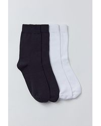 Urban Outfitters - Essential Crew Sock 2-Pack - Lyst