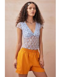 Urban Outfitters - Uo Madison Lace Blouse - Lyst
