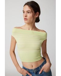 Out From Under - Paige Seamless Off-The-Shoulder Top - Lyst