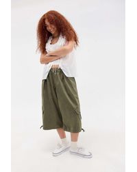 BDG - Dallas Cropped Cargo Trousers - Lyst