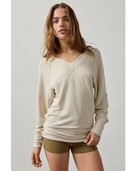 Out From Under - Soft Serve Double-V Long Sleeve Top - Lyst