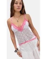Out From Under - Effy Lace Cami - Lyst