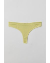 Out From Under - Seamless Ribbed Thong - Lyst