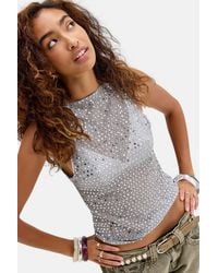 Motel - Dudley Sequin Top - Lyst