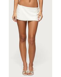Edikted - Alixa Micro Skort - Lyst