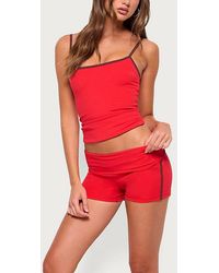 Edikted - Ambar Contrast Stripe Shorts - Lyst
