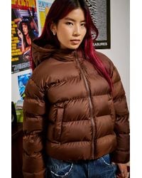 Nike - Brown Therma-fit Classic Puffer Jacket - Lyst