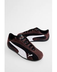 PUMA - Chocolate Brown Speedcat Plus Trainers - Lyst
