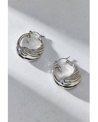 Urban Outfitters - Odette Swan Hoop Earring - Lyst