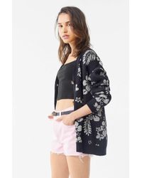 uo brandy flyaway cardigan