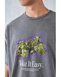 Urban Outfitters - Uo Washed Toke It Easy Tee - Lyst