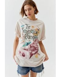 Urban Outfitters - Smashing Pumpkins Collage T-Shirt Dress - Lyst