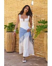 Kimchi Blue - Gabriette Drop Waist Prairie Maxi Dress - Lyst