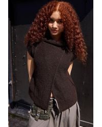 BDG - Knit Pea Coat - Lyst