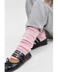 Out From Under - Pointelle Leg Warmers - Lyst