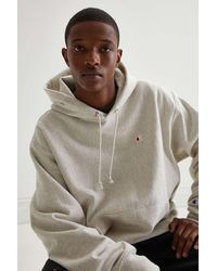 Champion plaid reverse weave hoodie sweatshirt sale