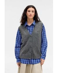 iets frans... - Grandad V-neck Vest Jacket - Lyst