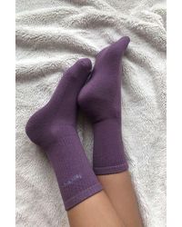 iets frans Sportsocken in Lila