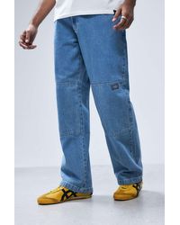 Dickies - Light-wash Double Knee Straight Leg Jeans - Lyst