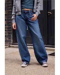 Levi's - Blue Middy Balloon Fixed Down Jeans - Lyst