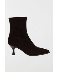 MIA - Mia Aletta Suede Kitten Heel Bootie - Lyst