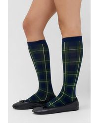 Out From Under - Tartan Knee High Socks - Lyst