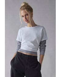 BDG - Tye Long Sleeve Layered Twofer Tee - Lyst