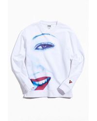 guess roy flc crew neck sweatshirt