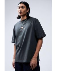 Champion - Uo Exclusive Black Japanese Arc T-shirt - Lyst