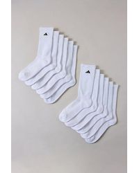 adidas - Athletic Cushioned Crew Socks 6-Pack - Lyst