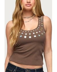 Edikted - Beach Babe Scoop Tank Top - Lyst