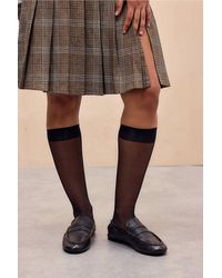 Urban Outfitters - Uo Brown Wren Ruched Leather Loafers - Lyst