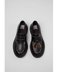 Camper - Walden Twins Leather Moccasin Loafer - Lyst